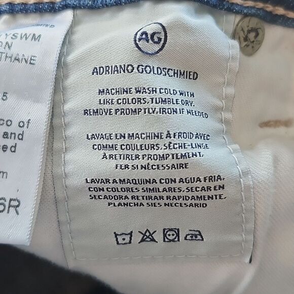 Adriano Goldschmied 98% cotton The Legging Ankle super skinny ankle 26R - Picture 10 of 11